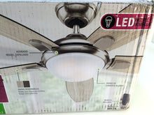 Load image into Gallery viewer, Hunter 59174 54&quot; Indoor Brushed Nickel Ceiling Fan

