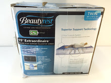 Load image into Gallery viewer, Beautyrest 15&quot; Extraordinaire Raised Air Bed Mattress with iFlex Support, Twin
