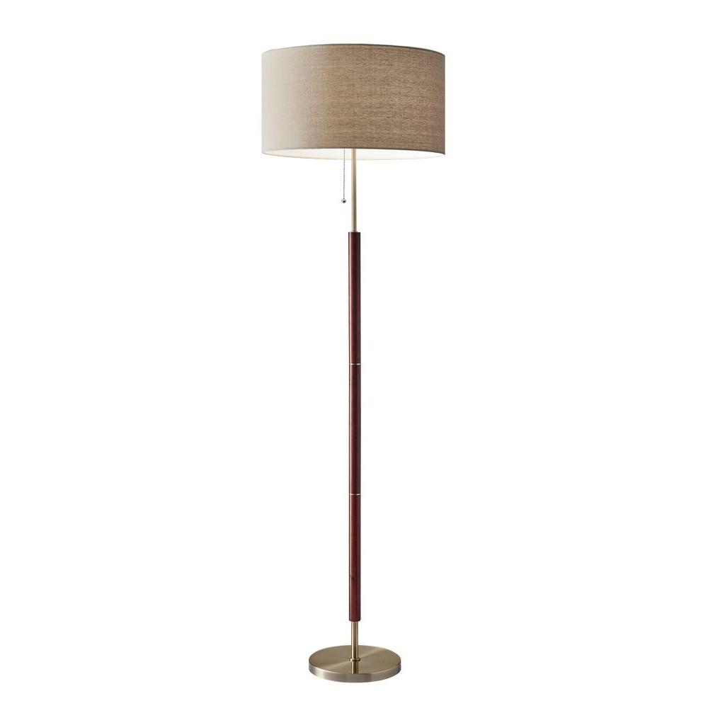 Adesso Hamilton 65 in. Metal Floor Lamp 3377-15