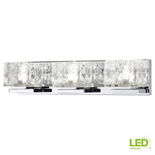 Load image into Gallery viewer, Home Decorators 22843 75W Equivalent 3-Light Chrome LED Vanity Light 1001844680

