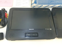 Load image into Gallery viewer, Philips PD9016/RB 9&quot; Portable LCD Dual DVD Player
