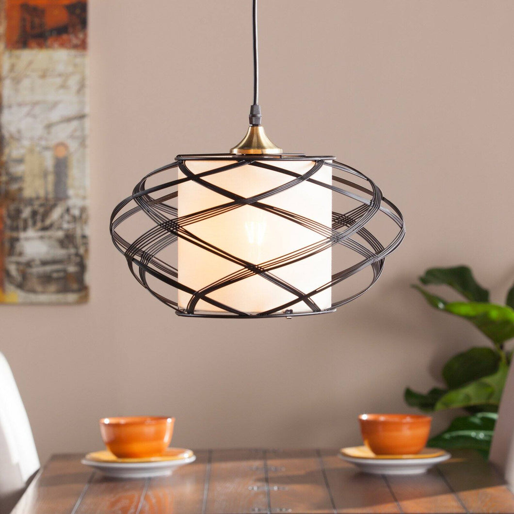 Southern Enterprise LT1813 Alento Wire Cage Pendant Lamp