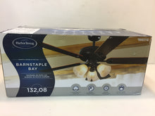 Load image into Gallery viewer, Harbor Breeze Barnstaple Bay 52&quot; Bronze Downrod Mount Ceiling Fan 593742
