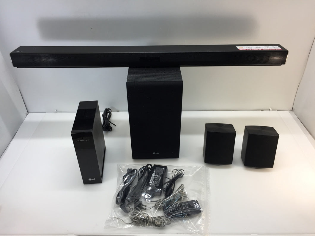 LG LASC58R 4.1 ch Sound Bar Surround System with Wireless Subwoofer