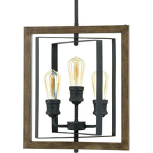 Load image into Gallery viewer, Home Decorators Palermo Grove 3-Light Gilded Iron Dining Table Pendant 7921HDC
