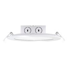 Load image into Gallery viewer, 6-Pack Bulbrite 6&quot; Cool White Light Recessed LED J-Box LED Flat Downlight 773127
