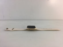 Load image into Gallery viewer, Apple Watch Series 1 MQ102LL/A 38mm Gold Aluminum Case White Sport Band
