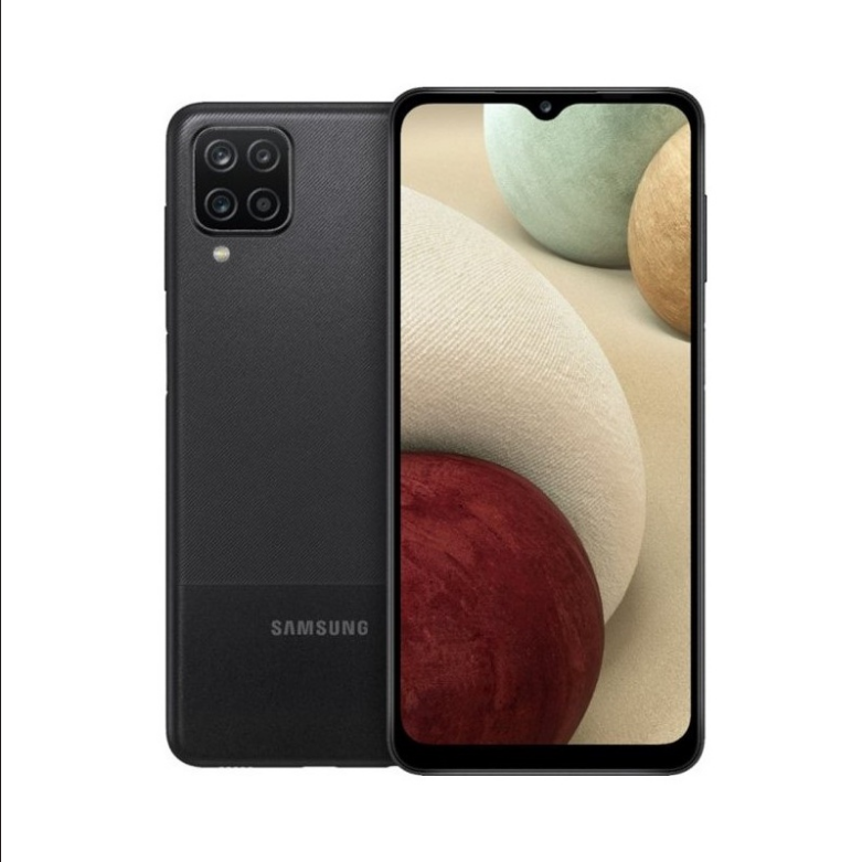 Samsung Galaxy A12 (SM-125U) Sprint/ T-Mobile 32GB Smartphone, Black