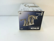 Load image into Gallery viewer, KOHLER K-R45780-4D-BN Linwood 4&quot; Centerset 2Handle Bathroom Faucet Brush Nickel
