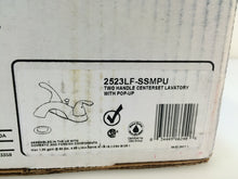 Load image into Gallery viewer, Delta 2523LF-SSMPU Classic 4&quot; 2-Handle Bathroom Faucet, Stainless
