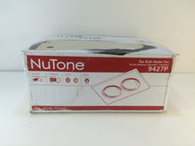 Load image into Gallery viewer, NuTone 9427P 70 CFM Ceiling Exhaust Fan with 2 - 250W Infrared Bulb Heater
