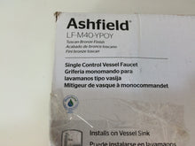 Load image into Gallery viewer, Pfister LF-M40-YP0Y Ashfield 1-Hole 1-Handle Vessel Bath Faucet, Tuscan Bronze
