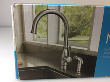 Load image into Gallery viewer, MOEN 87506SRS Noell 1-Handle Standard Kitchen Faucet Spot Resist Stainless
