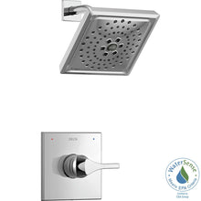 Load image into Gallery viewer, Delta T14274 Zura 1-Handle Shower Faucet Trim Kit H2Okinetic Spray Chrome
