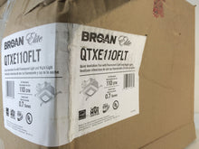 Load image into Gallery viewer, Broan QTXE110FLT QTX Series Very Quiet 110 CFM Ceiling Exhaust Bath Fan
