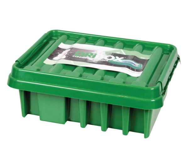Sockit Box 16 in. Weatherproof Powercord Connection Box Green SBLG