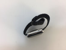 Load image into Gallery viewer, Apple Watch MJ452LL/A Series 142mm Stainless Steel Case Black Leather Loop
