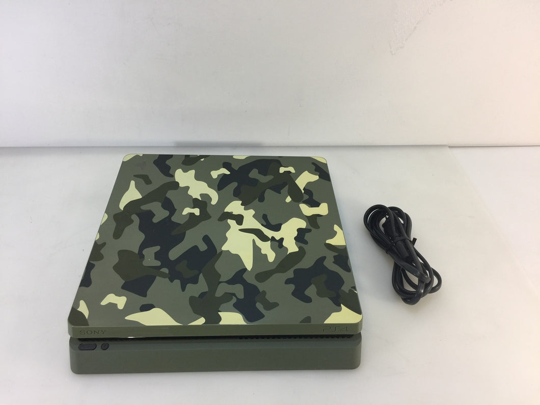 Sony PlayStation 4 Slim CUH-2115B Limited Edition 1TB Green Camo Console Only