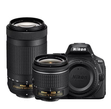 Load image into Gallery viewer, Nikon D5600 24.2MP DSLR Camera w/ 18-55mm f/3.5-5.6G VR &amp; 70-300mm f/4.5-6.3G ED
