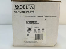 Load image into Gallery viewer, Delta RP34355PB Victorian 3-Spray 5-1/2&quot; Touch-Clean Shower Head Polished Brass
