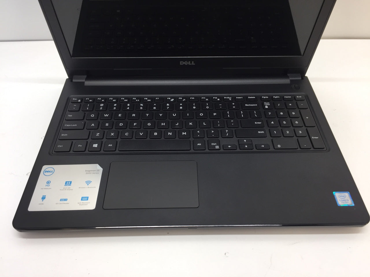 美品！DELL inspiron15-3567 i3-7100U DELL INSPIRON 15 3567 CORE i3-7100U @ 2.4 GHz, NO RAM ,NO HD , FOR