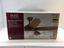 Load image into Gallery viewer, Home Decorators Breezemore 56&quot; LED Indoor Mediterranean Bronze Ceiling Fan 51556
