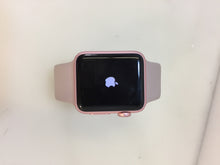 Load image into Gallery viewer, Apple Watch Series1 MNNH2LL/A 38mm Rose Gold Aluminum Case Pink Sand Sport Band
