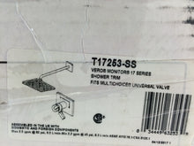 Load image into Gallery viewer, Delta T17253-SS Vero 1-Handle Shower Only Faucet Trim Kit Stainless
