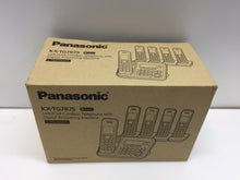 Load image into Gallery viewer, Panasonic KX-TG7875S Link2Cell Bluetooth Cellular Answering Machine - 5 Handsets
