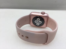 Load image into Gallery viewer, Apple Watch Series 2 38mm Aluminum Case Pink Sport Band MNNY2LL/A
