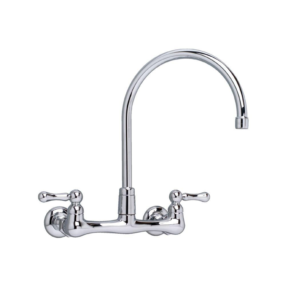 American Standard 7293.152.002 Heritage Wall-Mount 2-Handle Bar Faucet Chrome