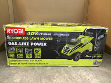 Load image into Gallery viewer, Ryobi RY40108 20&quot; 40V Brushless Lithium-Ion Cordless Battery Push Lawn Mower
