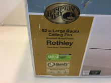 Load image into Gallery viewer, Hampton Bay 51563 Rothley 52 in. LED Brushed Nickel Ceiling Fan 1001029635
