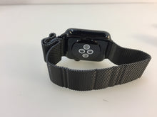Load image into Gallery viewer, Apple Watch Series 3 MR1L2LL/A 42mm Black Stainless Steel Case Milanese Loop
