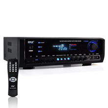 Load image into Gallery viewer, Pyle PT390BTU 4 Channel Bluetooth Aux USB/SD/MP3 Digital Home Theater Receiver
