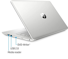 Load image into Gallery viewer, Laptop HP 17-BY4063ST 17.3&quot; HD Intel i3-1115G4 8GB 1TB + 128GB SSD DVD Win10
