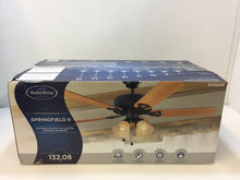 Load image into Gallery viewer, Harbor Breeze E-BDB52LABZ5BC4N Springfield II 52&quot; Antique Bronze Ceiling Fan
