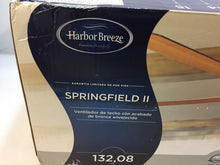 Load image into Gallery viewer, Harbor Breeze E-BDB52LABZ5BC4N Springfield II 52&quot; Antique Bronze Ceiling Fan
