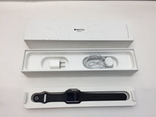 Load image into Gallery viewer, Apple Watch Series 3 42mm Space Gray Aluminium Case Black Sport Band MQL12LL/A
