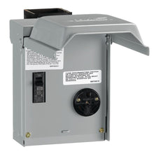 Load image into Gallery viewer, GE 30 Amp Temporary RV Power Outlet with Breaker U013CP
