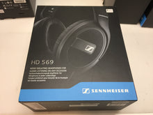 Load image into Gallery viewer, Sennheiser HD 569 Closed Back Headphones with 1-Button Remote Mic 506829, NOB
