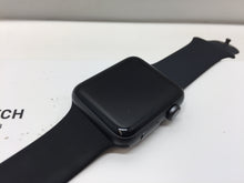 Load image into Gallery viewer, Apple Watch Series 3 42mm Space Gray Aluminium Case Black Sport Band MQL12LL/A
