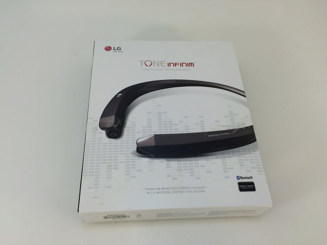 LG HBS-910 Tone Infinim Bluetooth Stereo Headset, Black