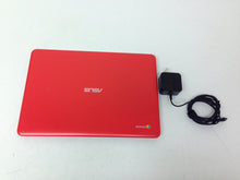 Load image into Gallery viewer, Laptop ASUS Chromebook C300S 13.3&quot; Intel N2830 2.16G 4GB 32GB WiFi BT CAM, RED
