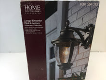 Load image into Gallery viewer, Home Decorators Wilkerson 23453 1-Light Black Outdoor Wall Mount 1001564313
