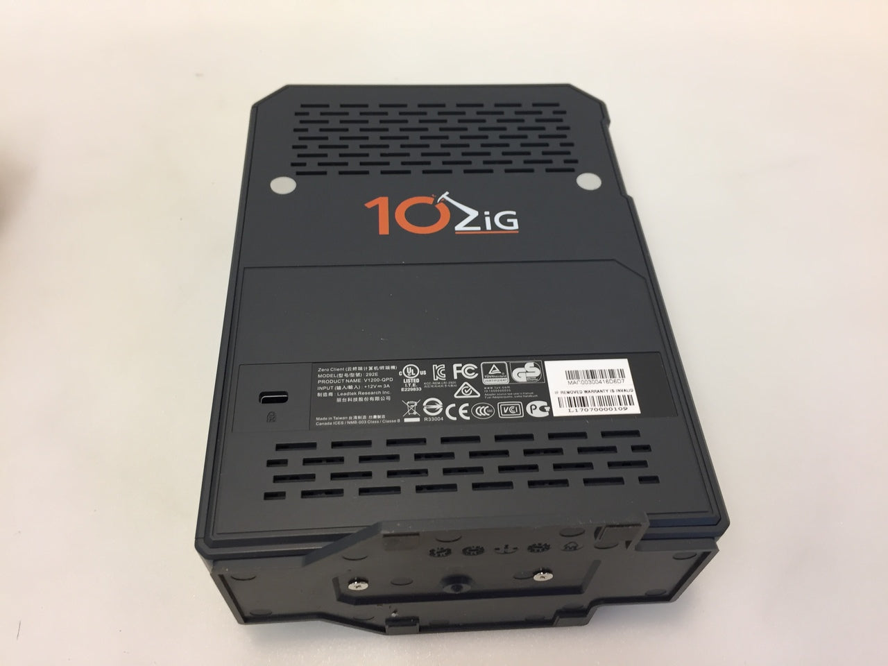 10ZiG Zero Client Tera2140 V1200-QPD PCoIP DTS Quad Display