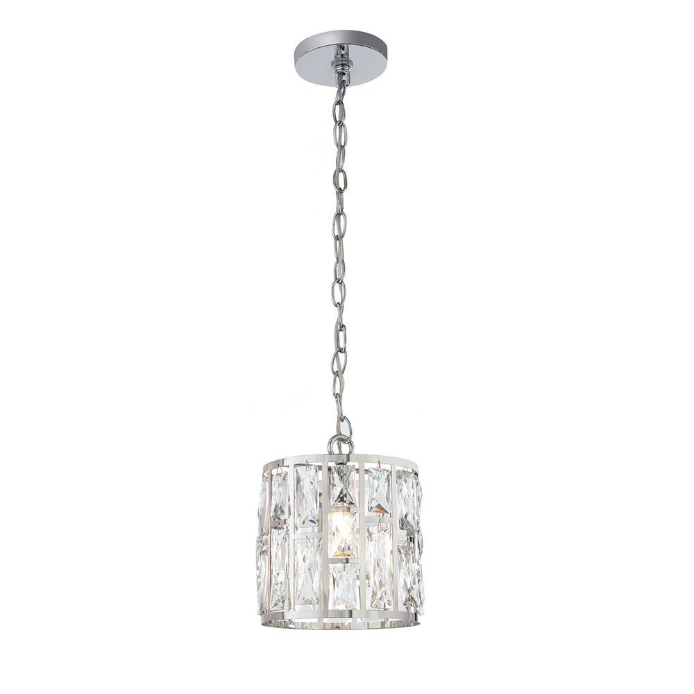 Home Depot Chrome Crystal Pendant Light Home Decorators