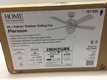 Load image into Gallery viewer, Home Decorators YG633-MWH Piersson 44 in. LED Matte White Ceiling Fan 767635
