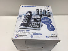 Load image into Gallery viewer, Panasonic KX-TGF575S Link2Cell Bluetooth Cordless Phone - 5 Handsets, NOB
