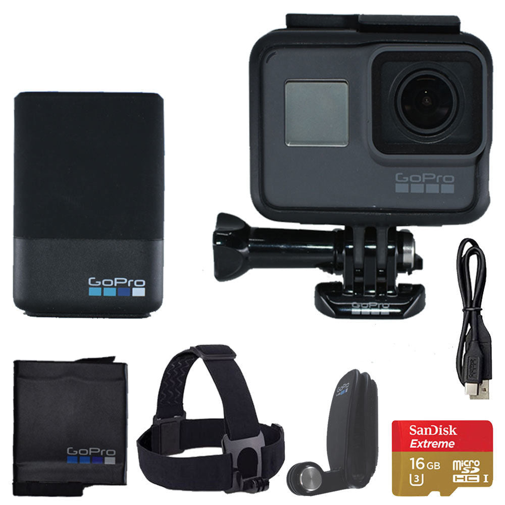 GoPro HERO5 Black Bundle 4K Ultra HD Action Camera - CHDCB-501, NOB